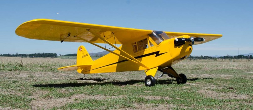 Andy deWater's Piper Cub